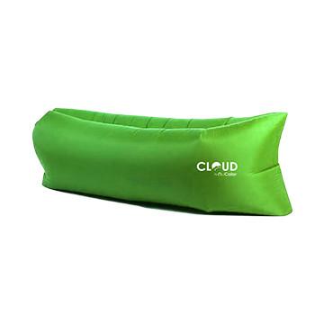 green cloud inflatable air lounger