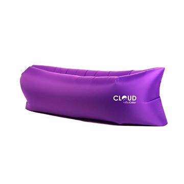 purple cloud inflatable air lounger
