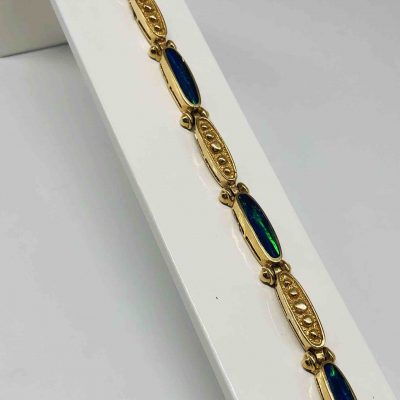 Women's lab opal bracelets