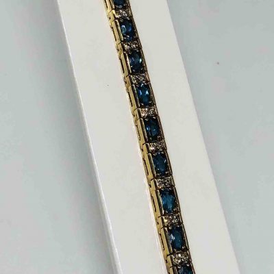 Women's Blue Topaz Bracelets