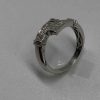 Two Overlapping Rectangles Diamond Ring - Image 2
