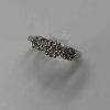 3 diamond flowers ring - Image 2