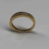 simple shiny band with 12 invisibly set diamonds - Image 3