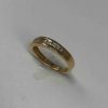 simple shiny band with 12 invisibly set diamonds - Image 4