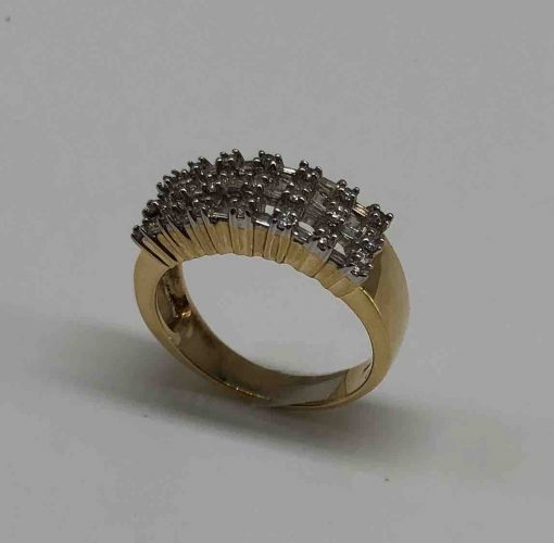 Band With Diamonds And Baguettes - Image 3