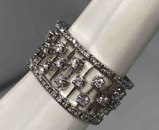 White flexible Diamond Band - Image 3