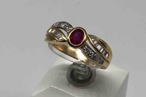 Oval Ruby Ring - Image 2