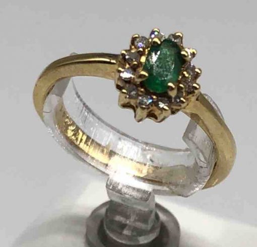 Lady Di Emerald Ring (SOLD) - Image 3