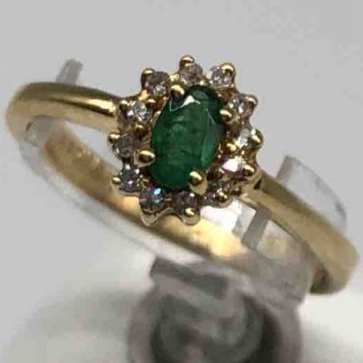 Lady Di Emerald Ring (SOLD)