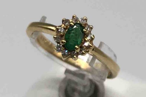 Lady Di Emerald Ring (SOLD)