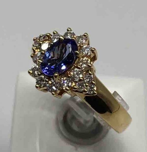 Lady Di Ring With Tanzanite - Image 4