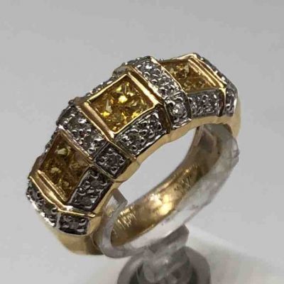 Yellow Sapphire Rings