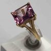 Medium Rectangular Pink Topaz - Image 3