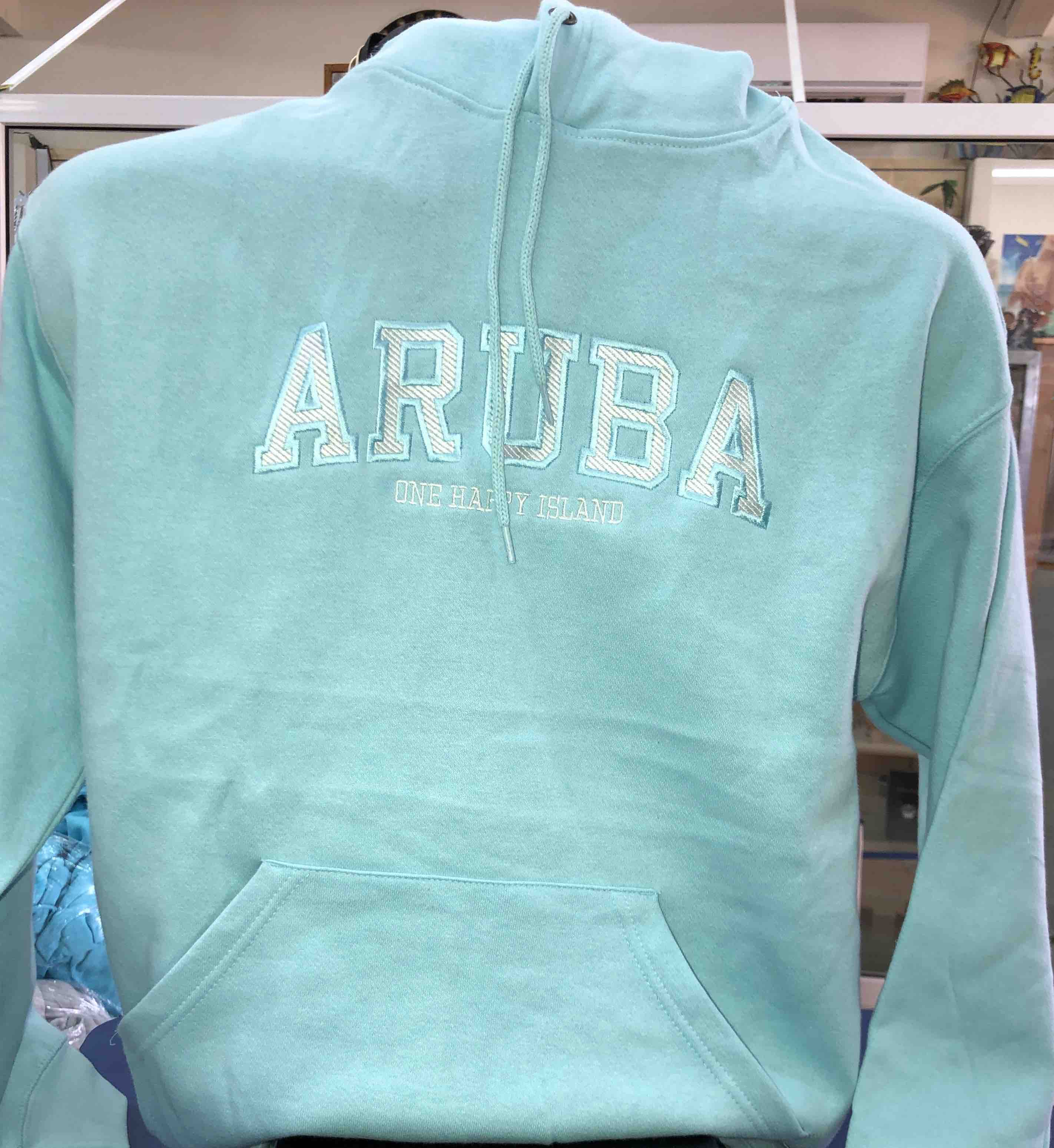 ice blue sweatshirt