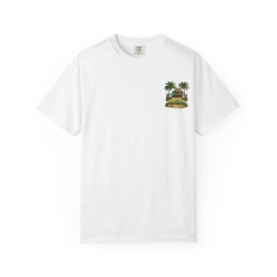 Aruba Jimmy Buffett Tiki Bar T-Shirt — 'Somewhere, There Is A Tiki Bar' Tropical Beach Tee