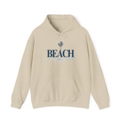 Beach Palm Hoodie — Ocean Happy Island Graphic Sweatshirt